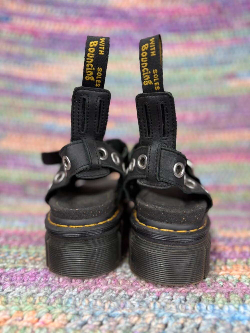 Dr.Martens Ricki HDW Sandals Womens size 6 (missing ankle strap) - Picture 2 of 6